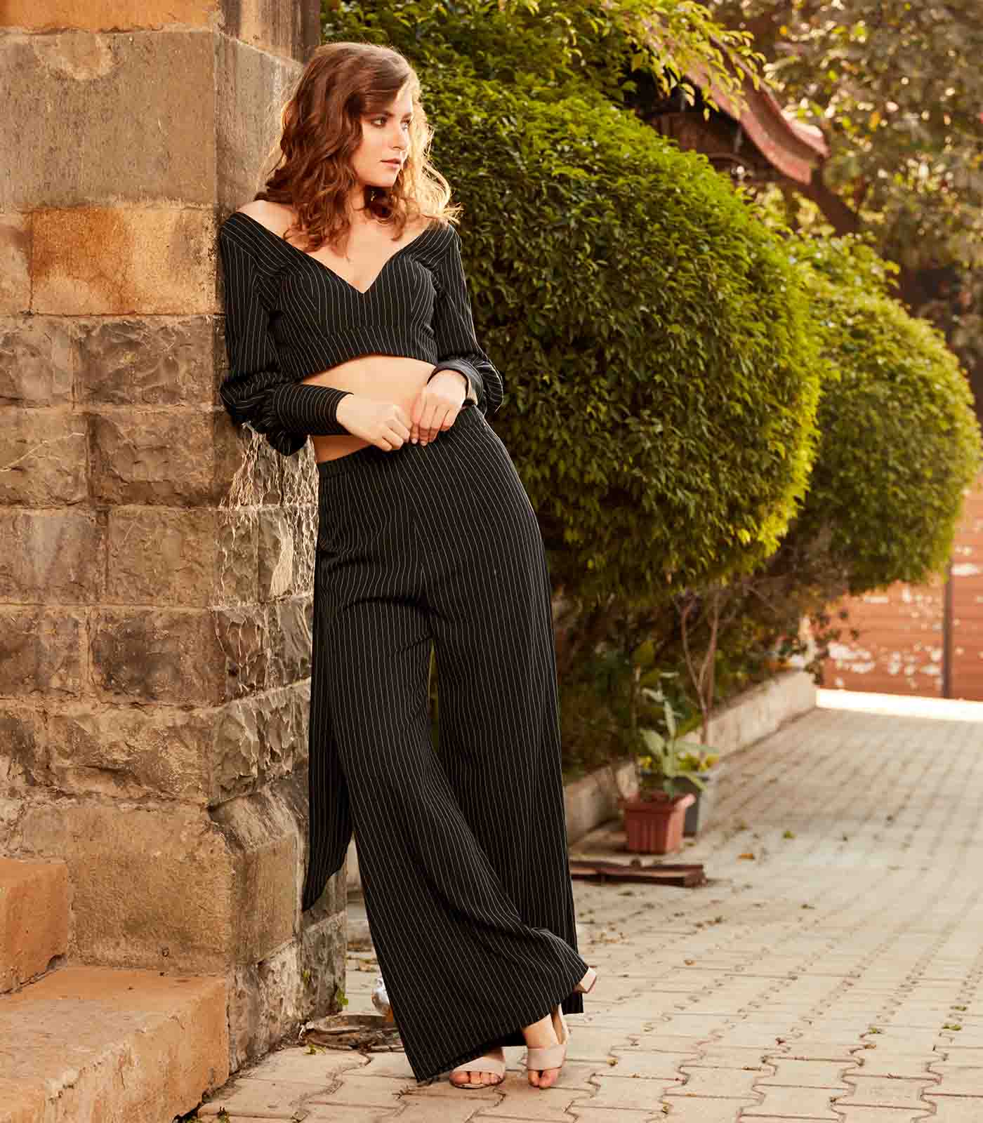 Formal Wear Cotton Plain Black Palazzo Pants at Rs 350 in Patna | ID:  21871555562